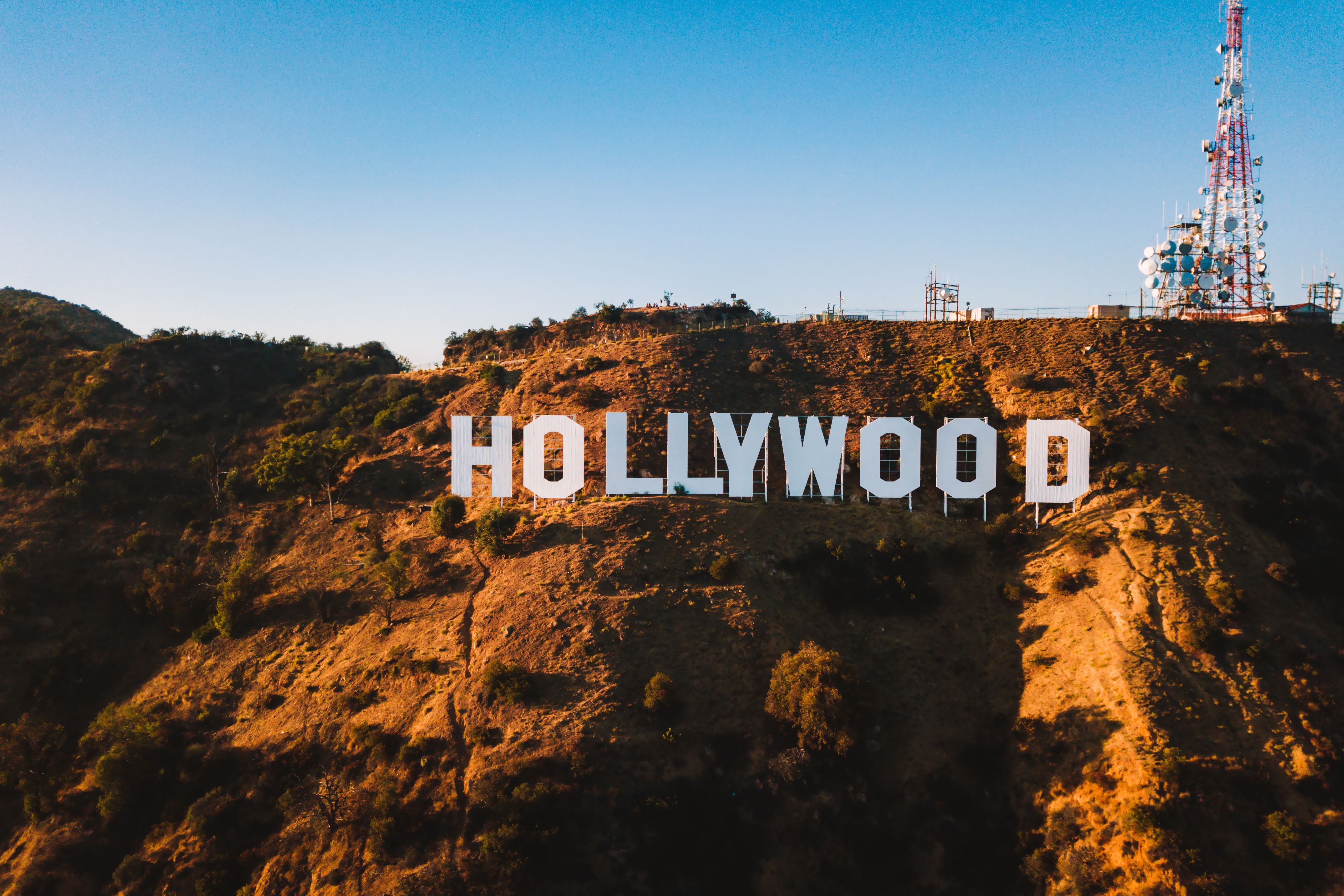 Надпись на Холме Hollywood