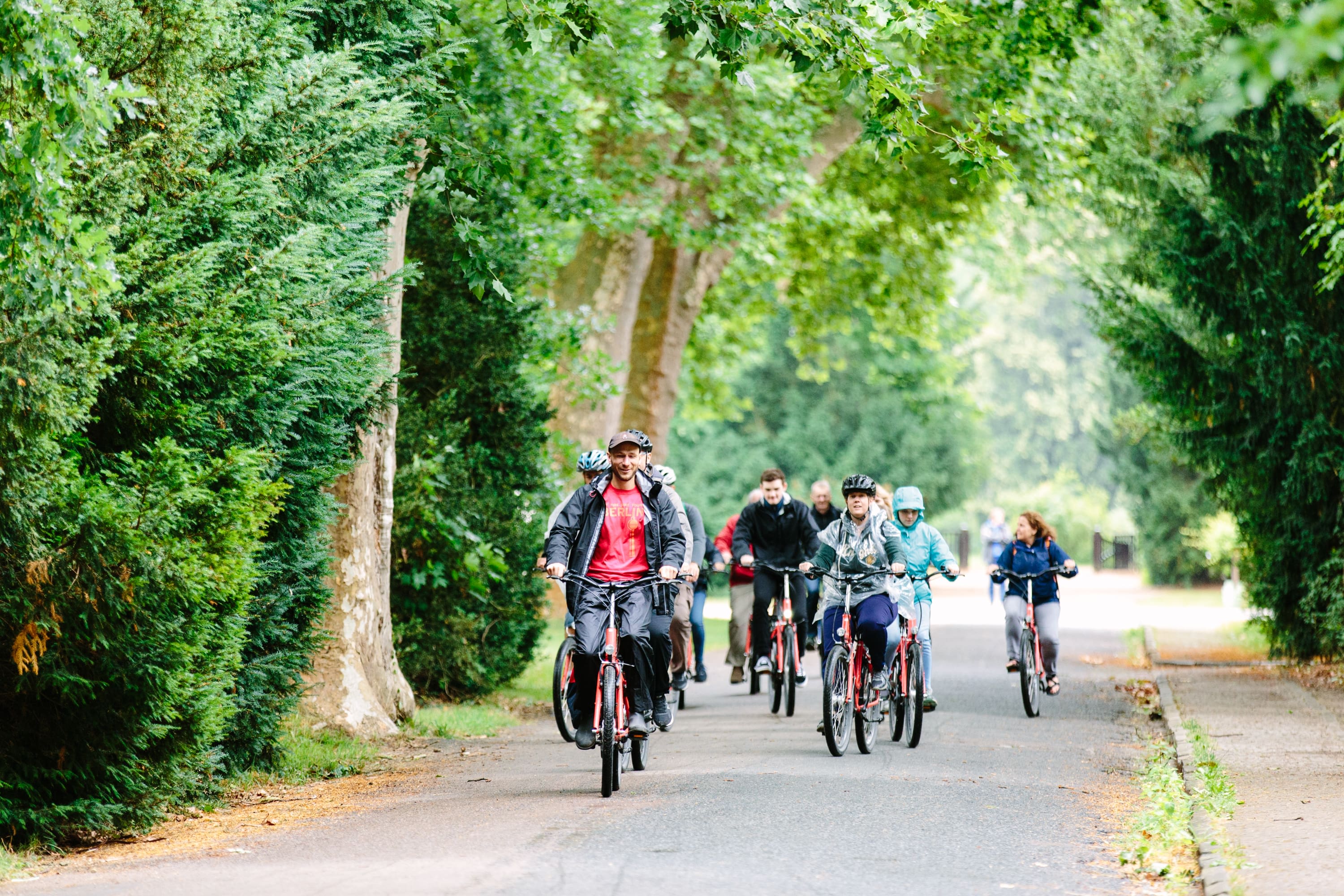 Riding through the Potsdam Parks