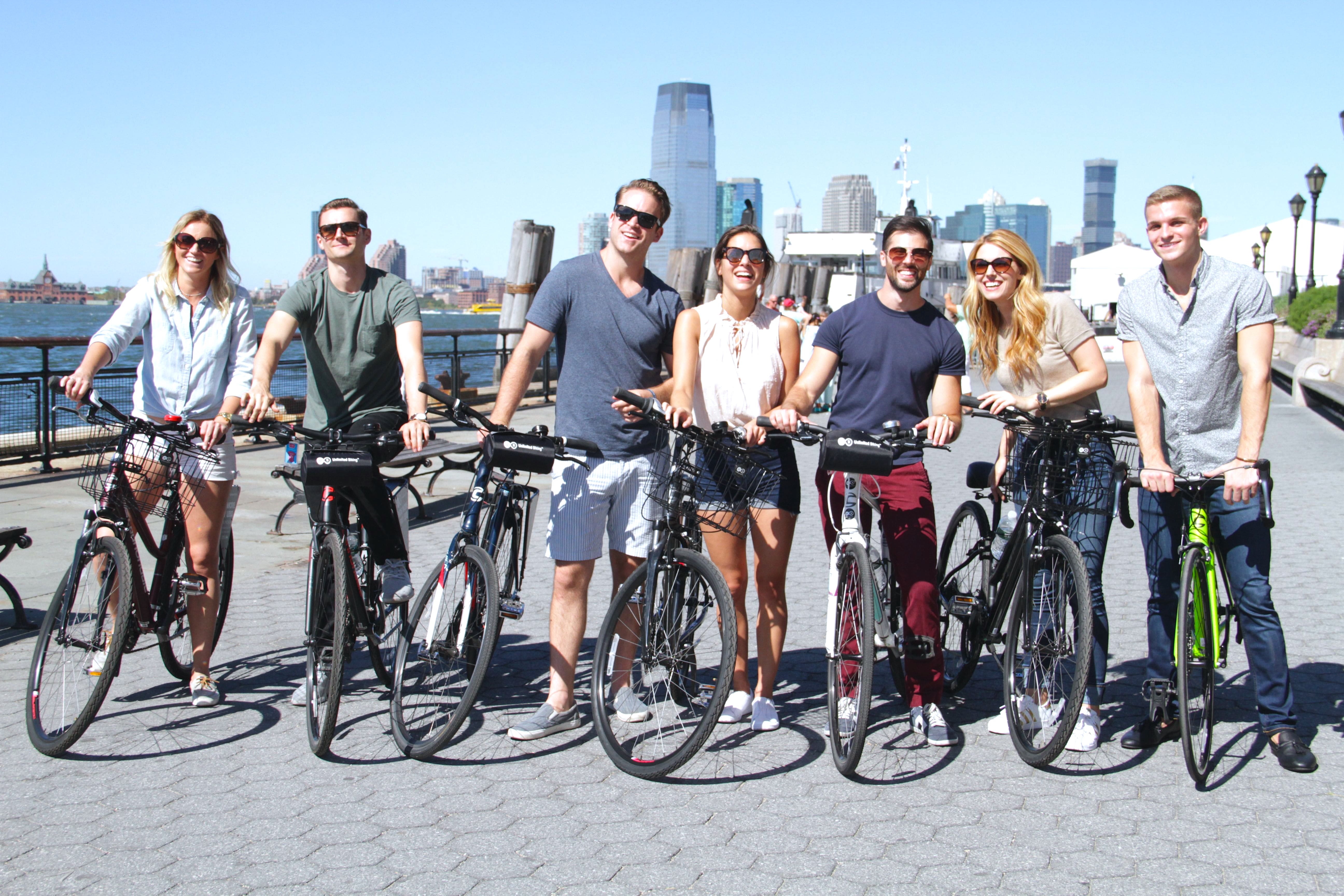 New York City Highlights Bike Tour Fat Tire Bike Tours