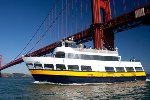 Sail under the Golden Gate Bridge