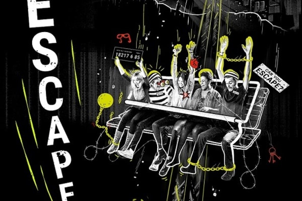 Escape Alcatraz Drop Ride!