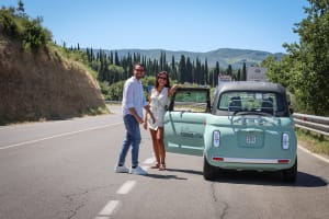 Fiat Topolino in Chianti