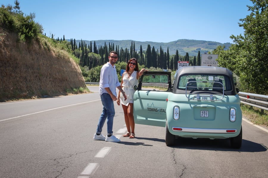 Fiat Topolino in Chianti