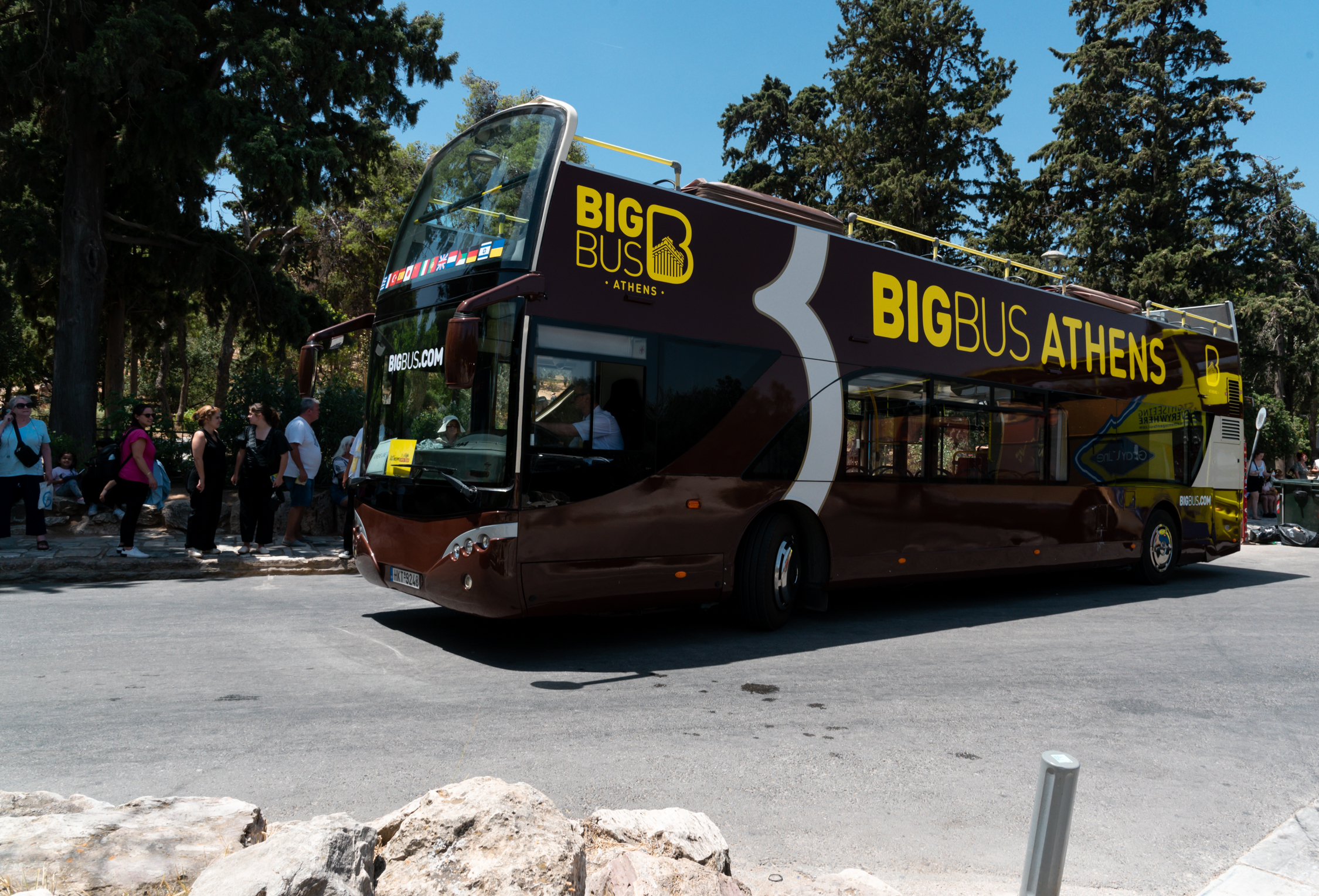 Bilhete Big Bus Atenas Explore 72 horas Hop On Hop-Off com Excursão Nocturna - Acomodações em Atenas