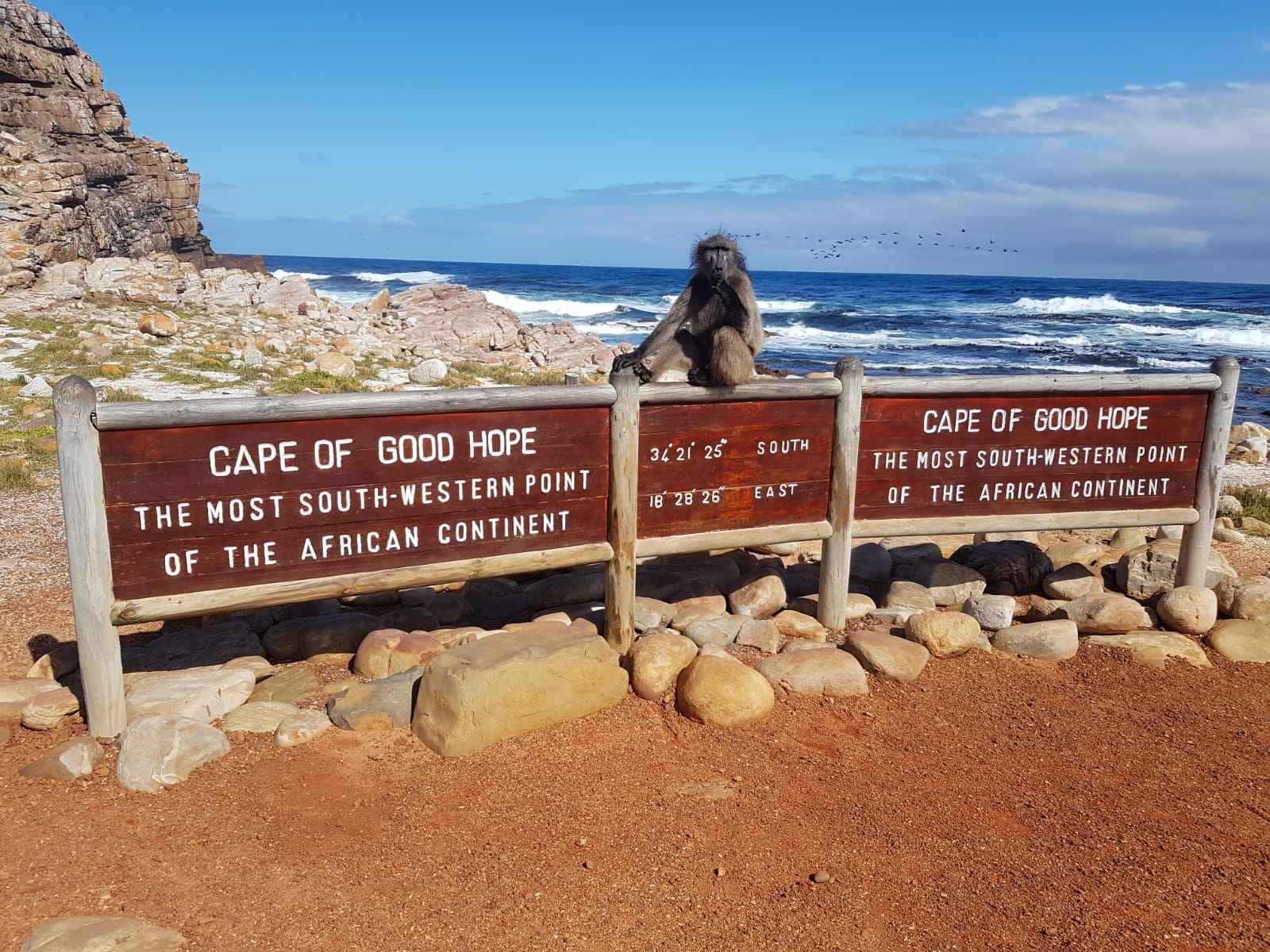 Cape of Good Hope sign