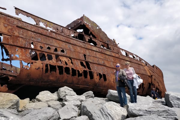 Visit this infamous ship wreck on the coast of Inis Oirr.