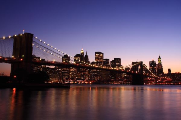 Brooklyn Bridge Twilight