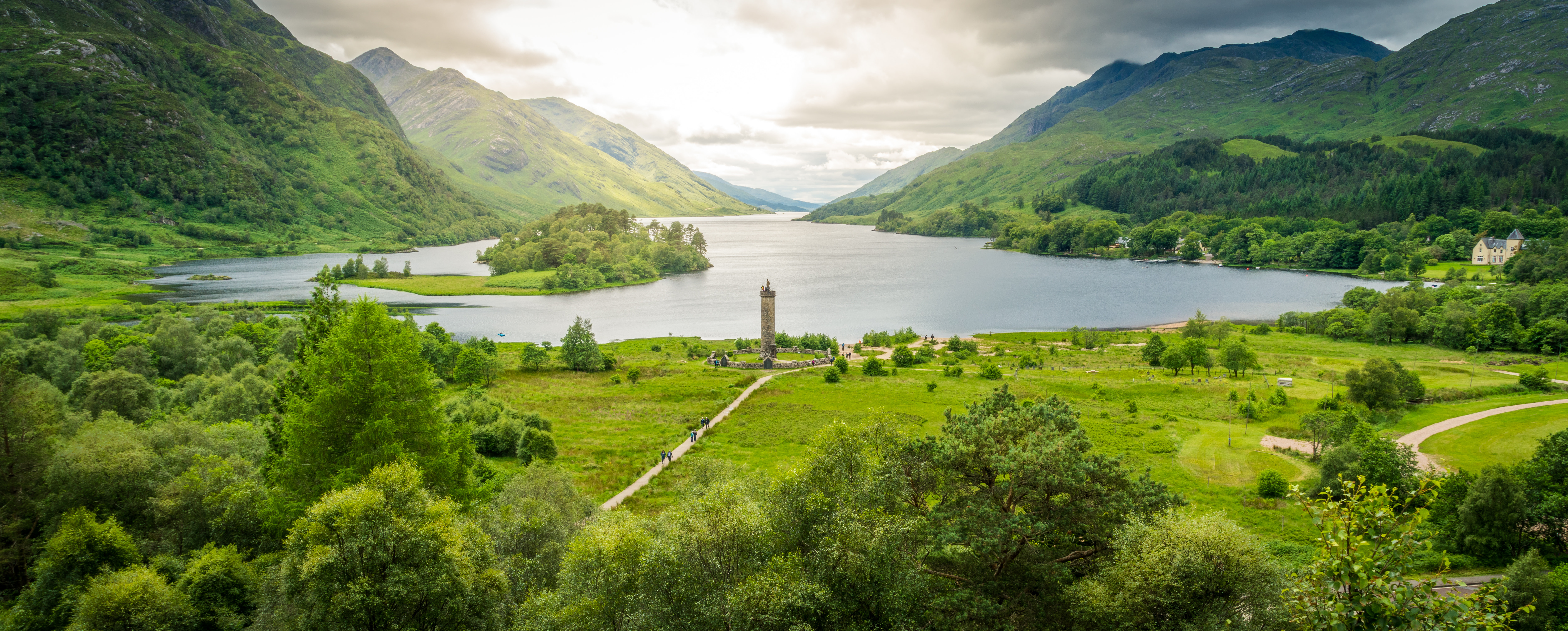 Glenfinnan Monument and Loch Shiel