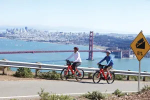San Francisco Blazing Saddles Comfort Bike Rental