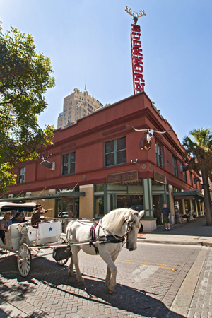 San Antonio, Texas Buckhorn Saloon & Museum and The Texas Rangers