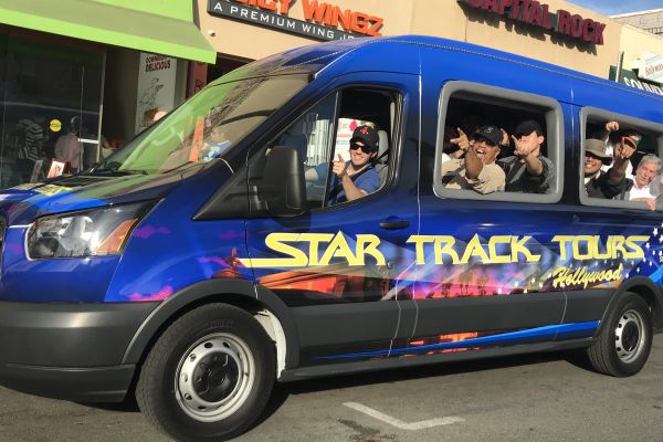 New Van of the Star Track Tours