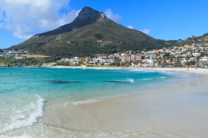 Visit the famous Camps Bay beach