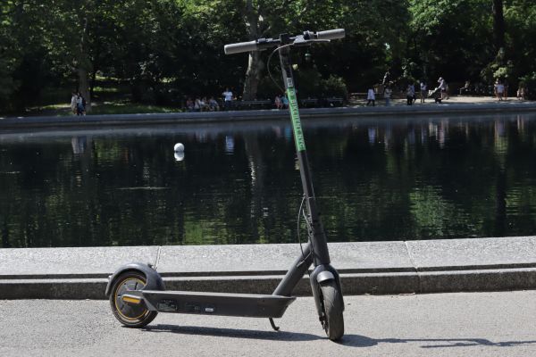 An E-Scooter from the Bike Rent NYC