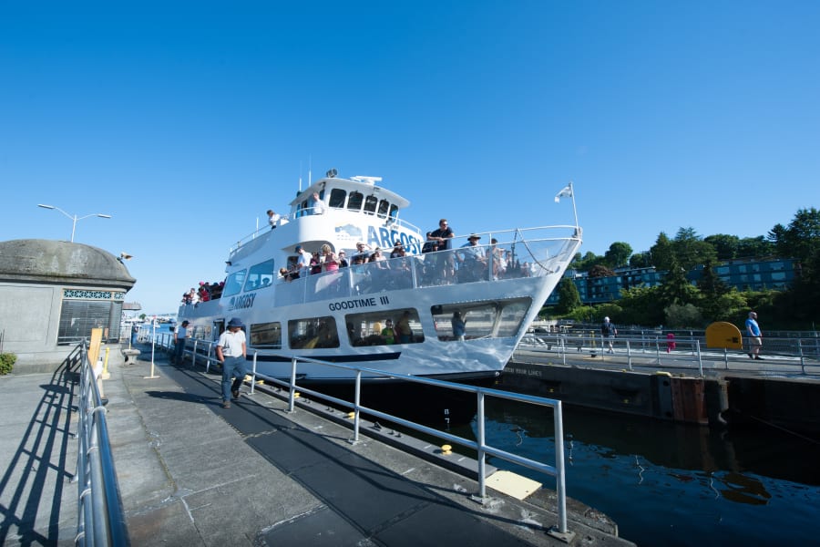 Hop-On Hop Off & One-Way Locks Boat Tour