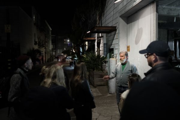 A guided SF Huntd Tour after Dark