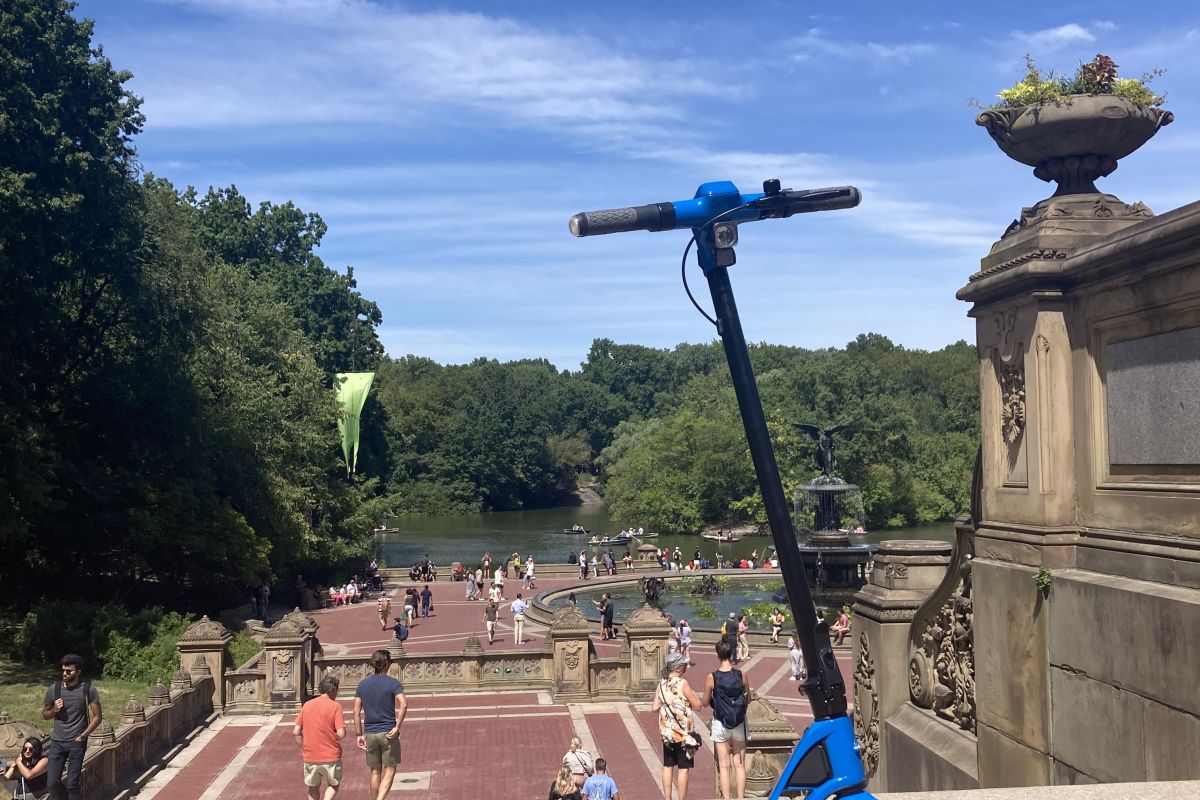 Electric Scooter Rentals in Central Park and New York City