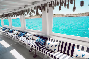 Boat tour in the bay of Palma