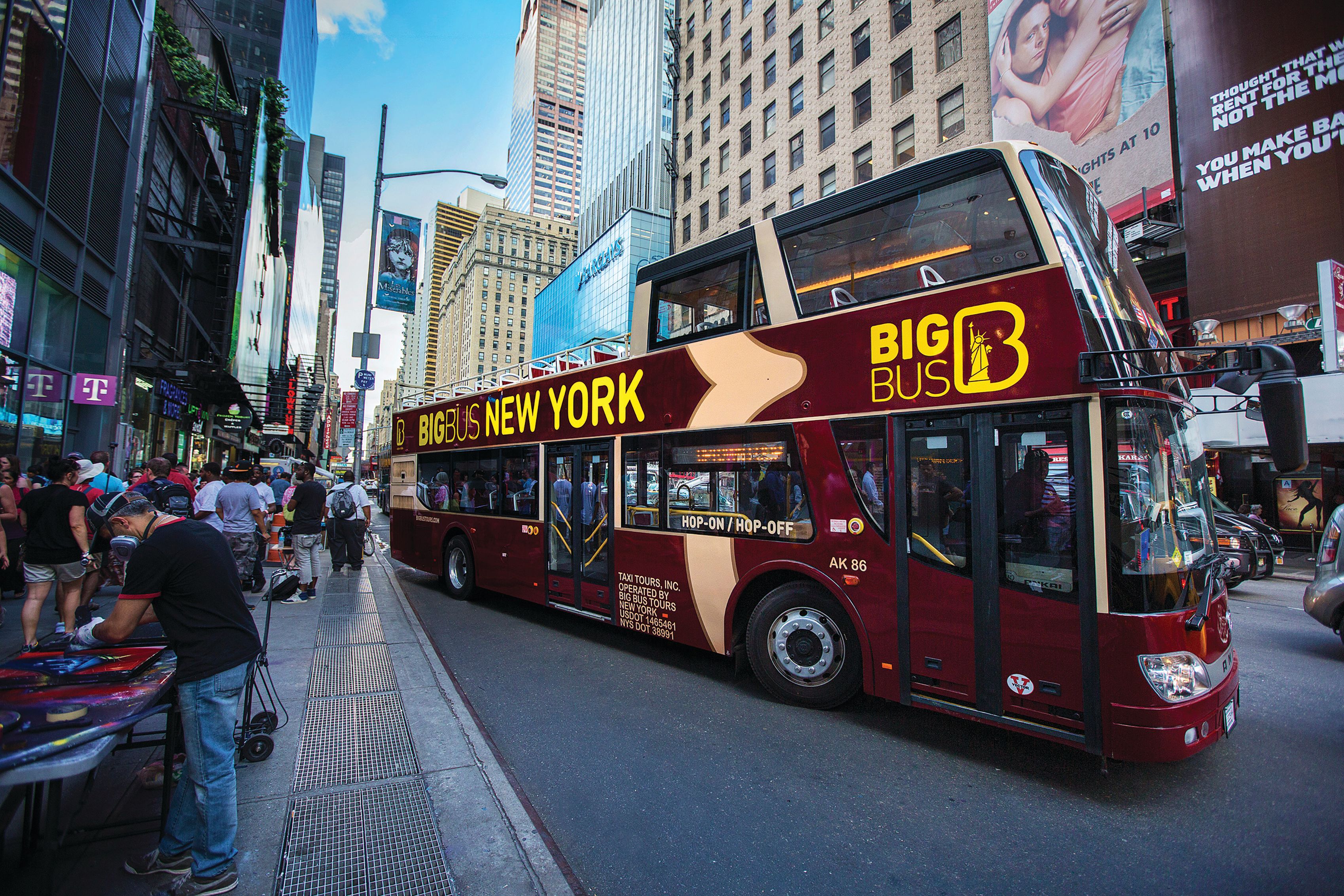 big bus tour nyc map