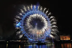 New Year’s Eve Thames cruise with fireworks on board the Thomas Doggett