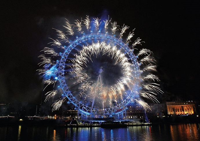 New Year's Eve Thames cruise with fireworks on board the Thomas Doggett New Year's Eve Thames cruise with fireworks on board the Thomas Doggett