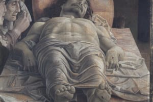 Dead Christ by Andrea Mantegna – Brera Gallery Milan