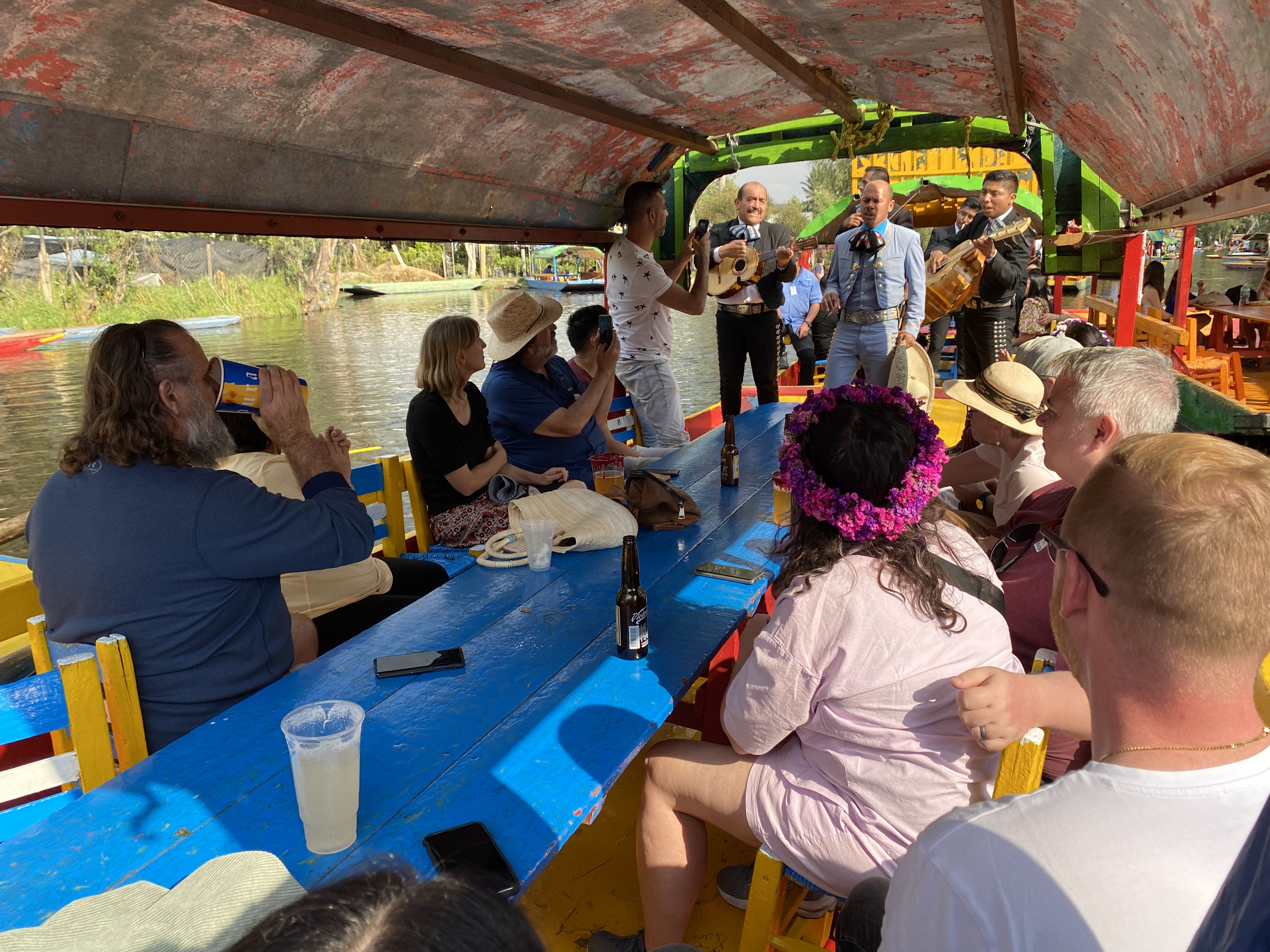 Private Tour Xochimilco Trajinera Party