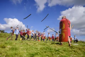 Meet a Real Life Roman Soldier at Housesteads Roman Fort