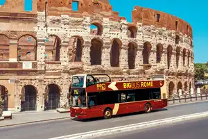 Big Bus Rome 24-Hour Hop-on, Hop-off Tour with Pantheon entry ticket