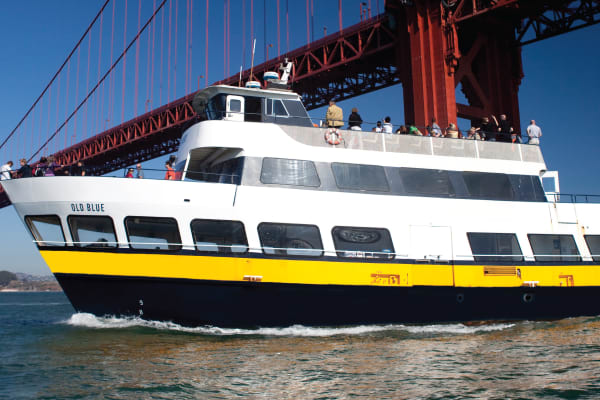 Sail under the Golden Gate Bridge