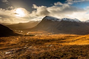 Glencoe sunset