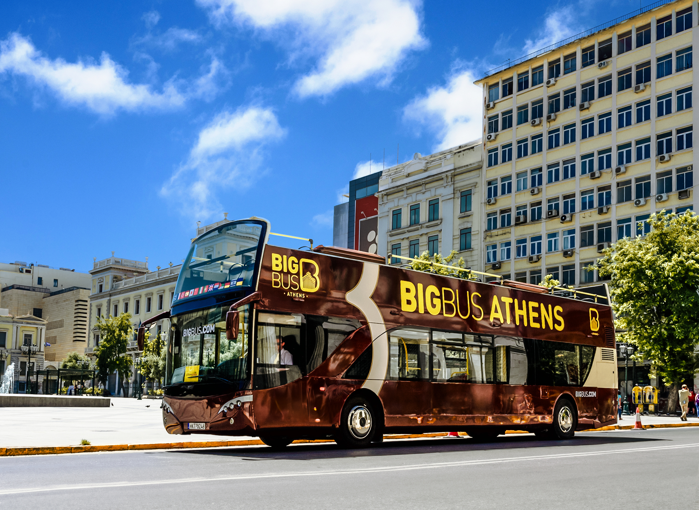 Bilhete Big Bus Atenas Explore 72 horas Hop On Hop-Off com Excursão Nocturna - Acomodações em Atenas