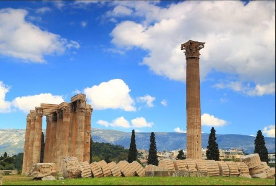 Biglietto d'ingresso al Tempio di Zeus Olimpico con Tour Audio Autoguidato della Città Vecchia di Atene, Plaka - Alloggi in Athens