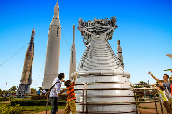 Cruise through the Rocket Garden with a NASA guide