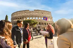 Tour de la Arena de los Gladiadores del Coliseo con Foro Romano y Monte Palatino
