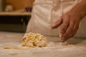 Private pasta making class with gelato in Florence