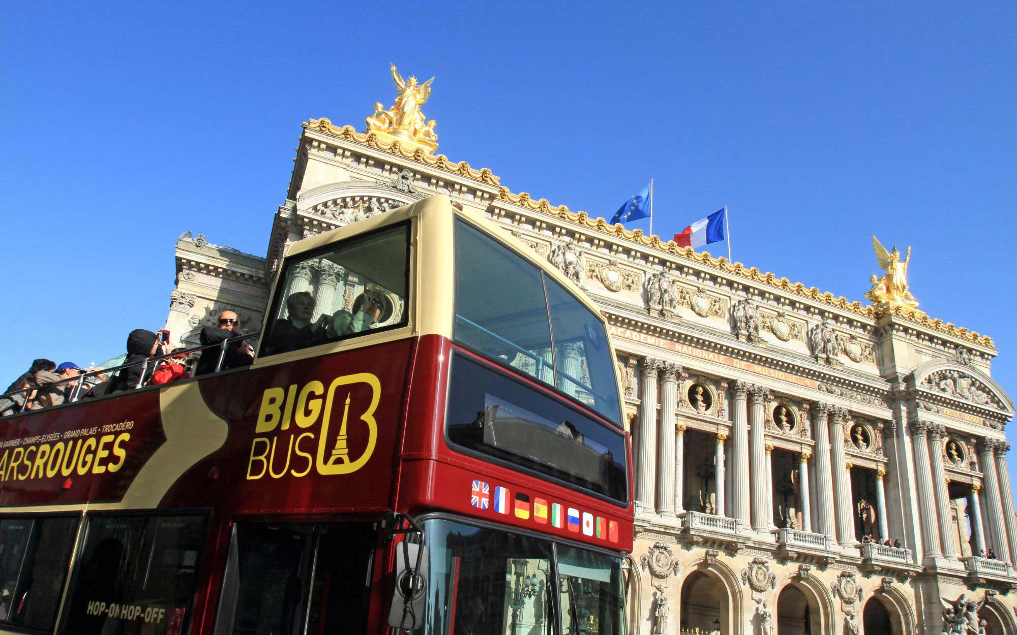 Big Bus París Explore 2 Días Hop On Hop Off Tour con Crucero por el Sena - Alojamientos en Paris