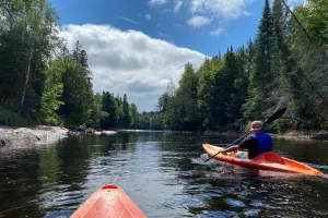 Kayaking - Diable river, St Jovite