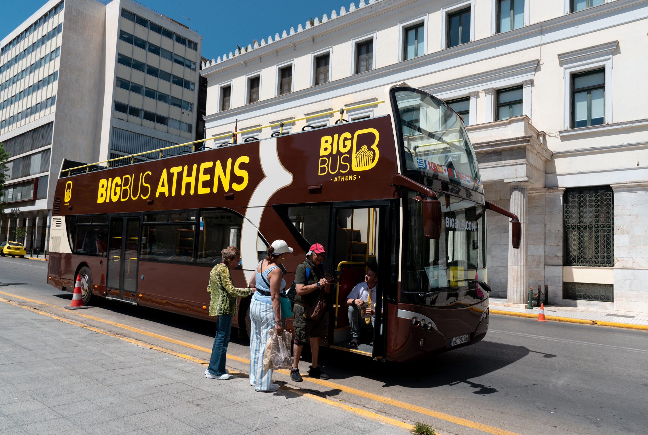 Bilhete Big Bus Atenas Descoberta 48 Horas Hop On Hop-Off - Atenas Rota Linha Cinza - Acomodações em Atenas