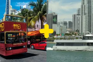 Big Bus Miami 48-Hour Hop-on, Hop-off Tour plus Island Queen Tour