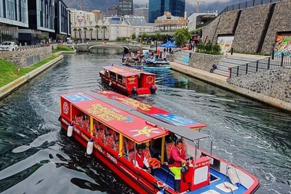 Canal Boats link the V&A to the CBD