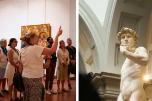 Private guided tour of Uffizi and Accademia Gallery