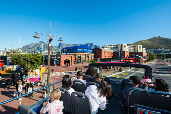 The Main bus stop at the V&A Waterfront
