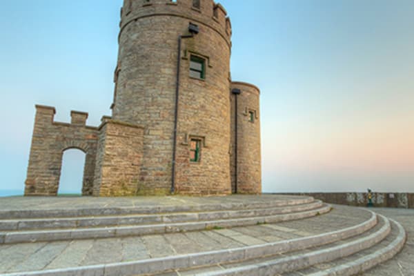 Visit O'Briens Tower at the Cliffs of Moher
