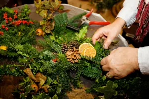 Wreath Making Workshop at Framlingham Castle
