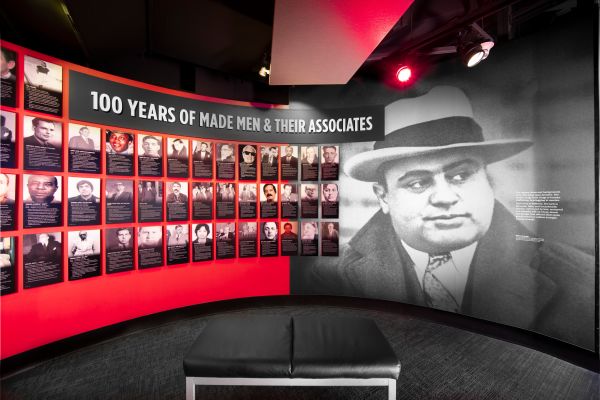 interiors of the mob museum