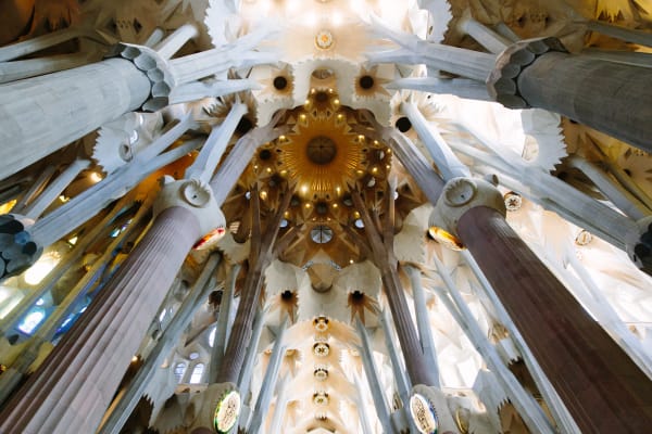 Inside the Sagrada Familia