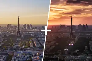 Paris Montparnasse - Day & Night
