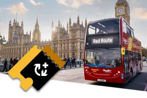 London 360: Bus Hop-on Hop-off + River Bus Hop-on Hop-off (1Day)
