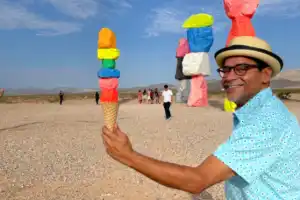 Hoover Dam Walk On Top Tour with Seven Magic Mountains