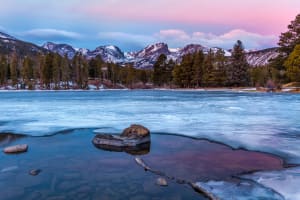 Wintertime at Sprague Lake